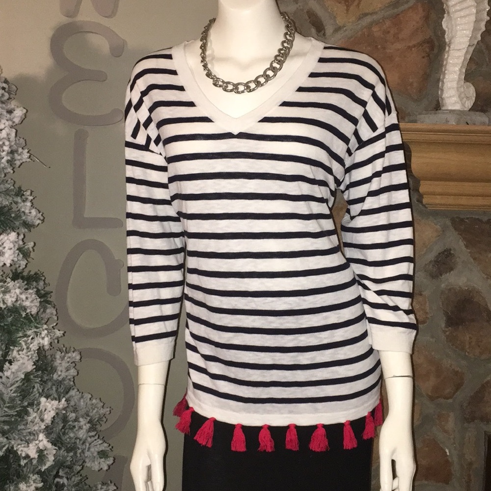 Talbots 3/4 length cotton/acrylic very lightweight
